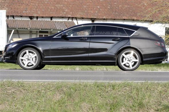 Mercedes CLS Shooting Brake, fotos espía