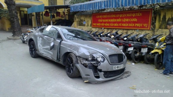 Accidente: Bentley Continental Supersports