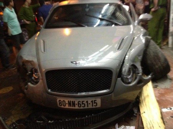 Accidente: Bentley Continental Supersports