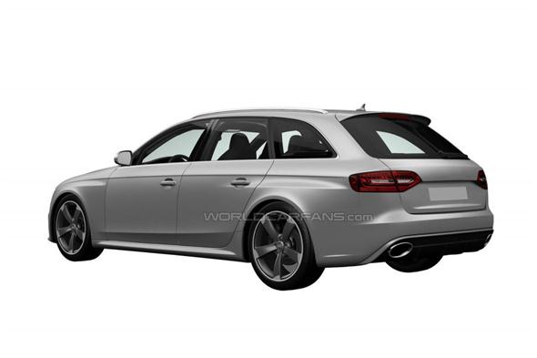 2012 Audi RS4, así son las patentes