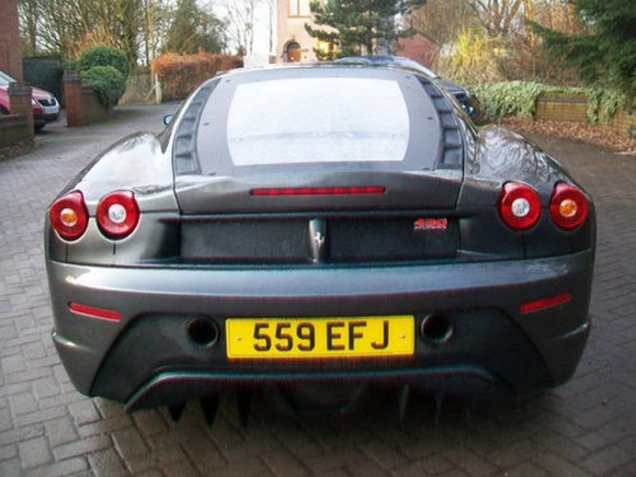 Ferrari F430, réplica sobre un Ford Cougar