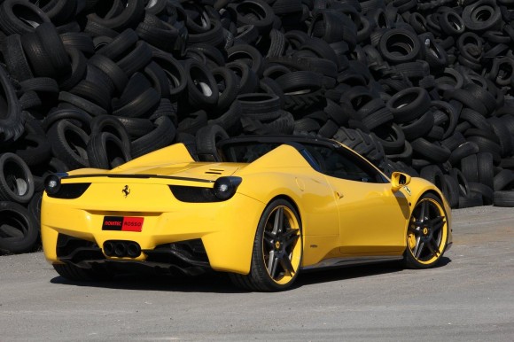 Novitec nos presenta su peculiar Ferrari 458 Italia Spider