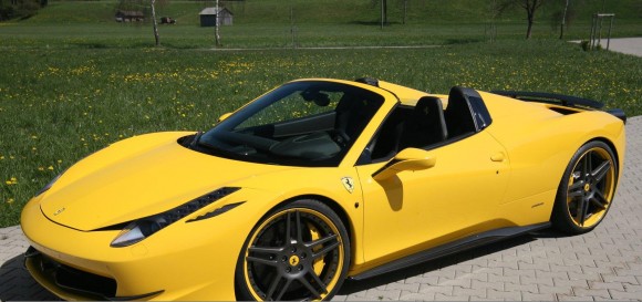 Novitec nos presenta su peculiar Ferrari 458 Italia Spider