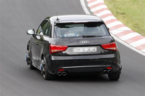 Audi S1, de pruebas en el 'Ring