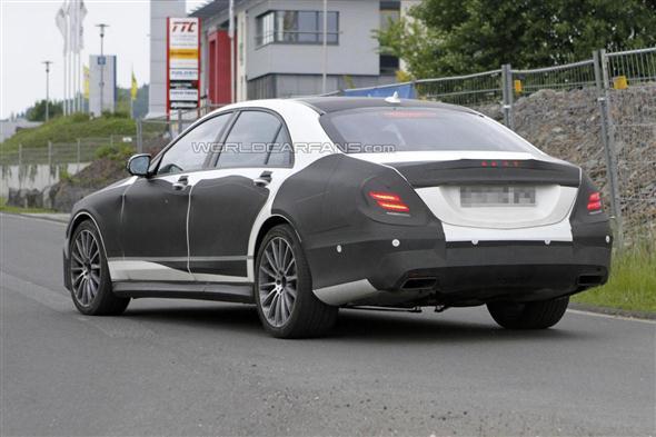 Mercedes S 63 AMG, fotos espía