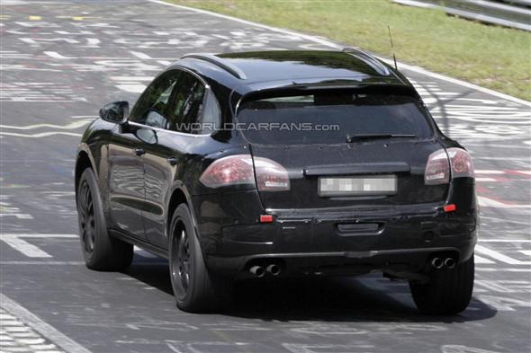 2013 Porsche Macan, cazado en el 'Ring