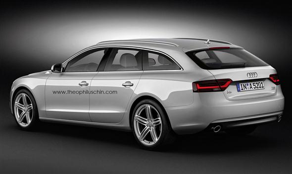 Así podría ser el Audi A5 Avant