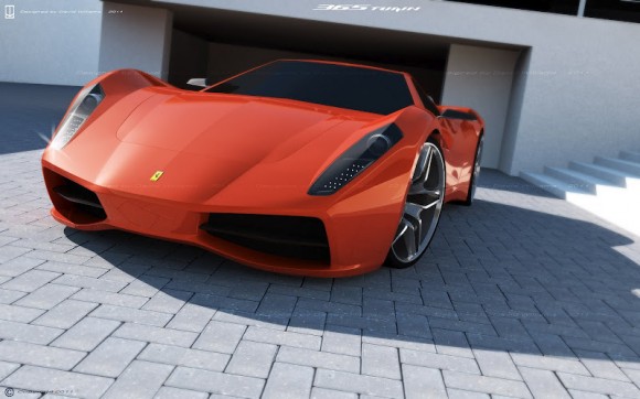 Ferrari 365 Turin, un diseño de lo más atrevido