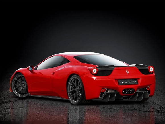 Vorsteiner prepara un nuevo kit aerodinámico para el Ferrari 458 Italia