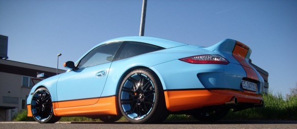Porsche 911 vestido de Gulf