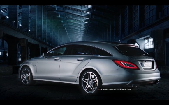 Mercedes CLS63 AMG Shooting Brake, desvelado por error en vídeo