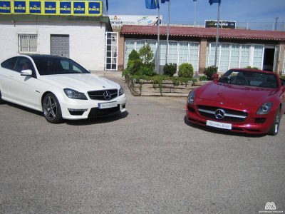 Curso de conducción deportiva Mercedes AMG en el circuito de Jarama