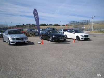 Curso de conducción deportiva Mercedes AMG en el circuito de Jarama