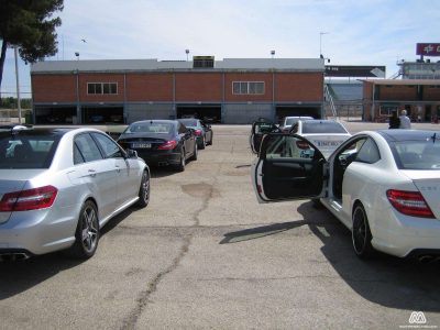 Curso de conducción deportiva Mercedes AMG en el circuito de Jarama