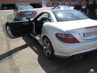 Curso de conducción deportiva Mercedes AMG en el circuito de Jarama