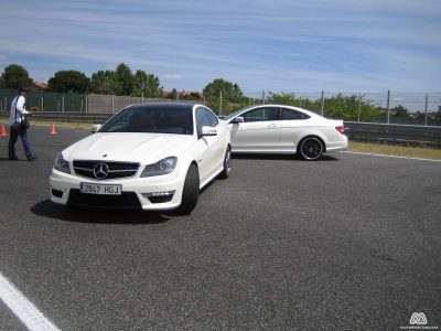 Curso de conducción deportiva Mercedes AMG en el circuito de Jarama