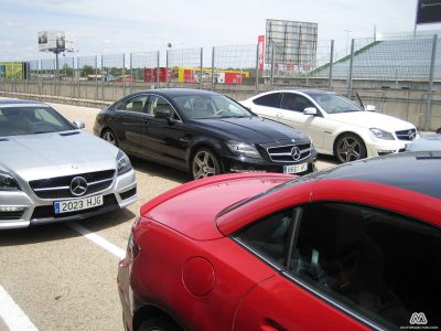 Curso de conducción deportiva Mercedes AMG en el circuito de Jarama