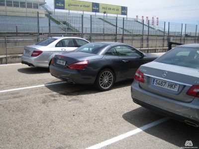 Curso de conducción deportiva Mercedes AMG en el circuito de Jarama