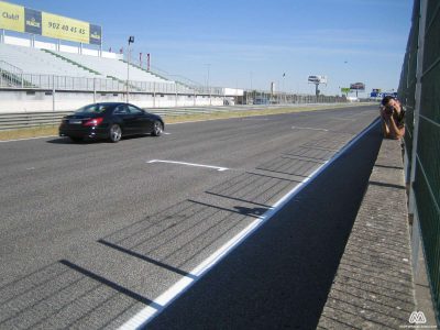 Curso de conducción deportiva Mercedes AMG en el circuito de Jarama