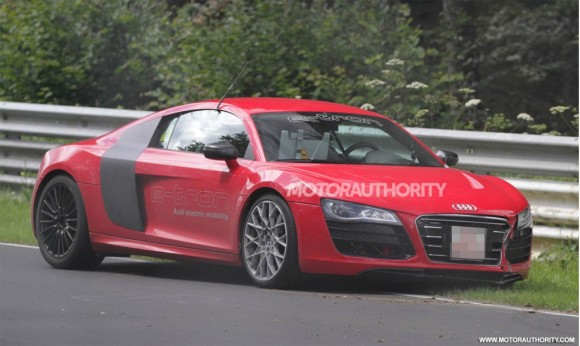 Audi R8 e-tron se estrella en Nürburgring