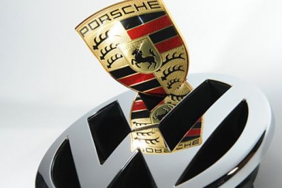 Porsche und Volkswagen Logo