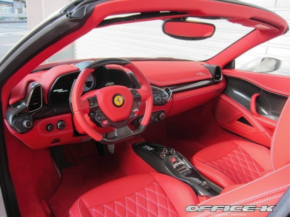 Cambio de imagen para Ferrari 458 Spyder gracias a Office-K
