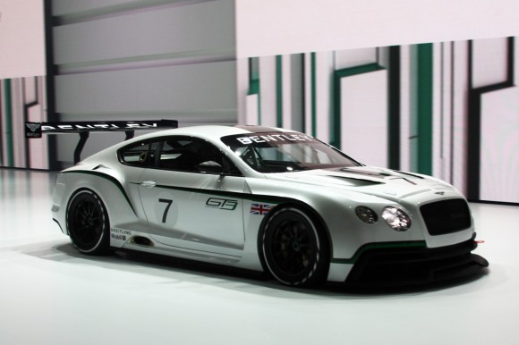 París 2012: Bentley Continental GT3 Concept