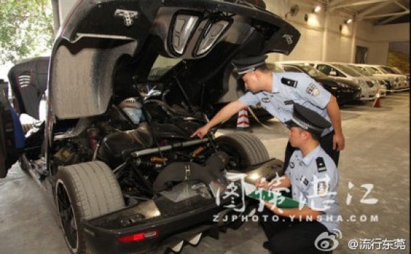El gobierno de China confisca un Koenigsegg Agerra R BLT