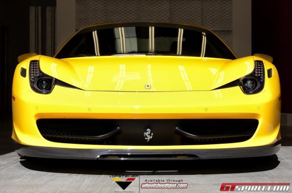 Ferrari 458 Italia bajo el rodillo de Vorsteiner