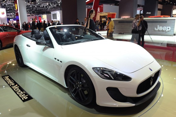 París 2012: Maserati GranCabrio MC