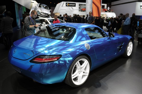 París 2012: Mercedes SLS AMG Electric Drive