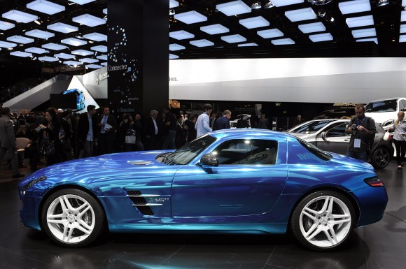 París 2012: Mercedes SLS AMG Electric Drive