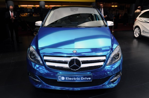 París 2012: Mercedes Clase B Electric Drive
