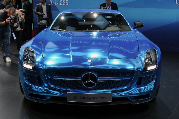 París 2012: Mercedes SLS AMG Electric Drive