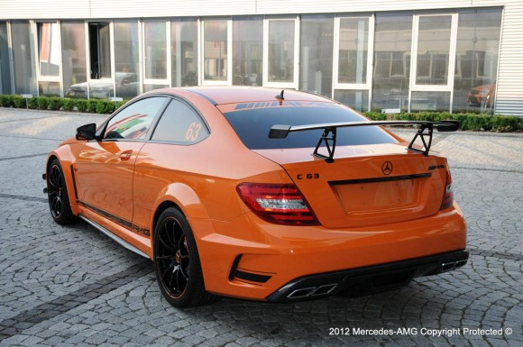 Mercedes C63 AMG Coupe Black Series Halloween Edition