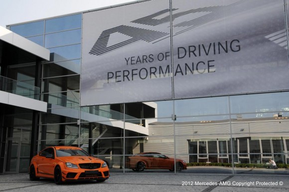 Mercedes C63 AMG Coupe Black Series Halloween Edition