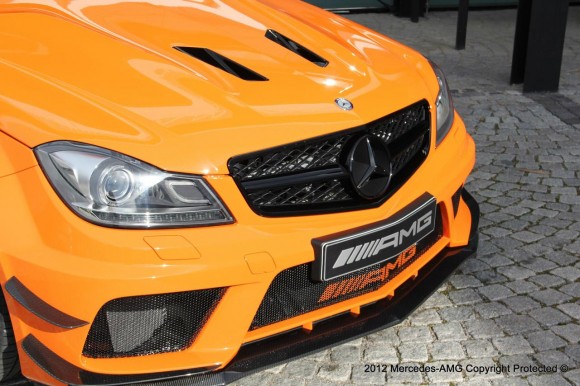 Mercedes C63 AMG Coupe Black Series Halloween Edition