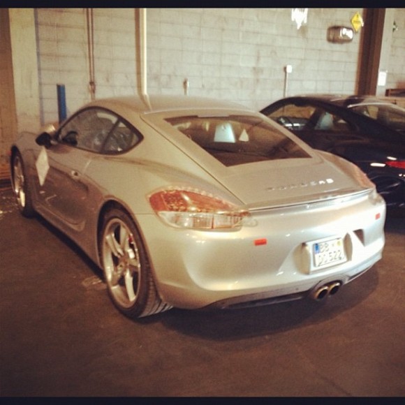 Porsche Cayman 2013, cazado sin camuflaje