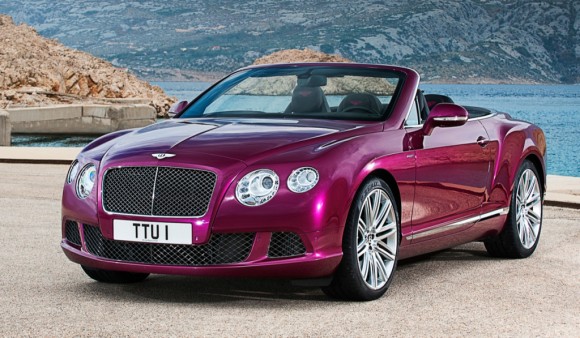 Bentley Continental GTC Speed 2013 muestra su cara antes de tiempo