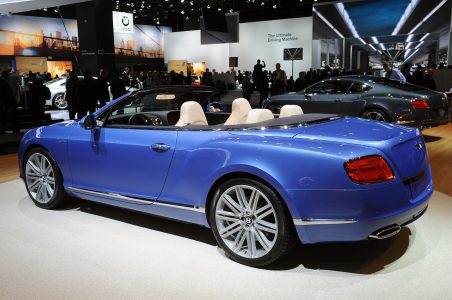 Detroit 2013: Bentley Continental GT Speed Convertible