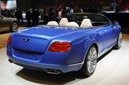 Detroit 2013: Bentley Continental GT Speed Convertible