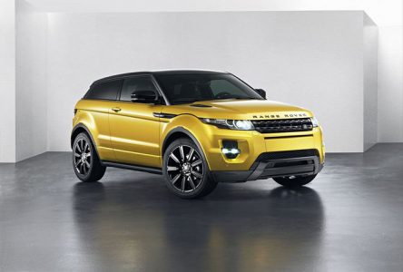 Range Rover Evoque Sicilian Yellow