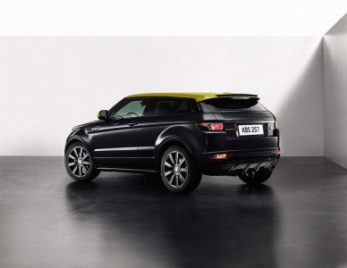 Range Rover Evoque Sicilian Yellow