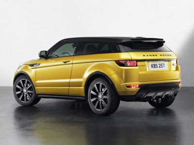 Range Rover Evoque Sicilian Yellow