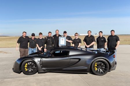 Hennessey Venom GT, el coche de producción más rápido en el 0 - 300 km/h