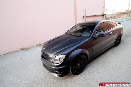 Mercedes C63 AMG Coupe Fantasy Dark Carbon Mode