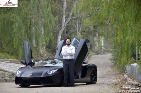 Lamborghini Aventador LP700-4 negro mate a la venta