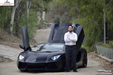 Lamborghini Aventador LP700-4 negro mate a la venta