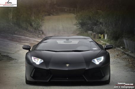 Lamborghini Aventador LP700-4 negro mate a la venta