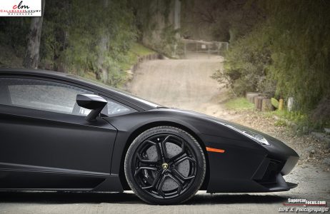 Lamborghini Aventador LP700-4 negro mate a la venta